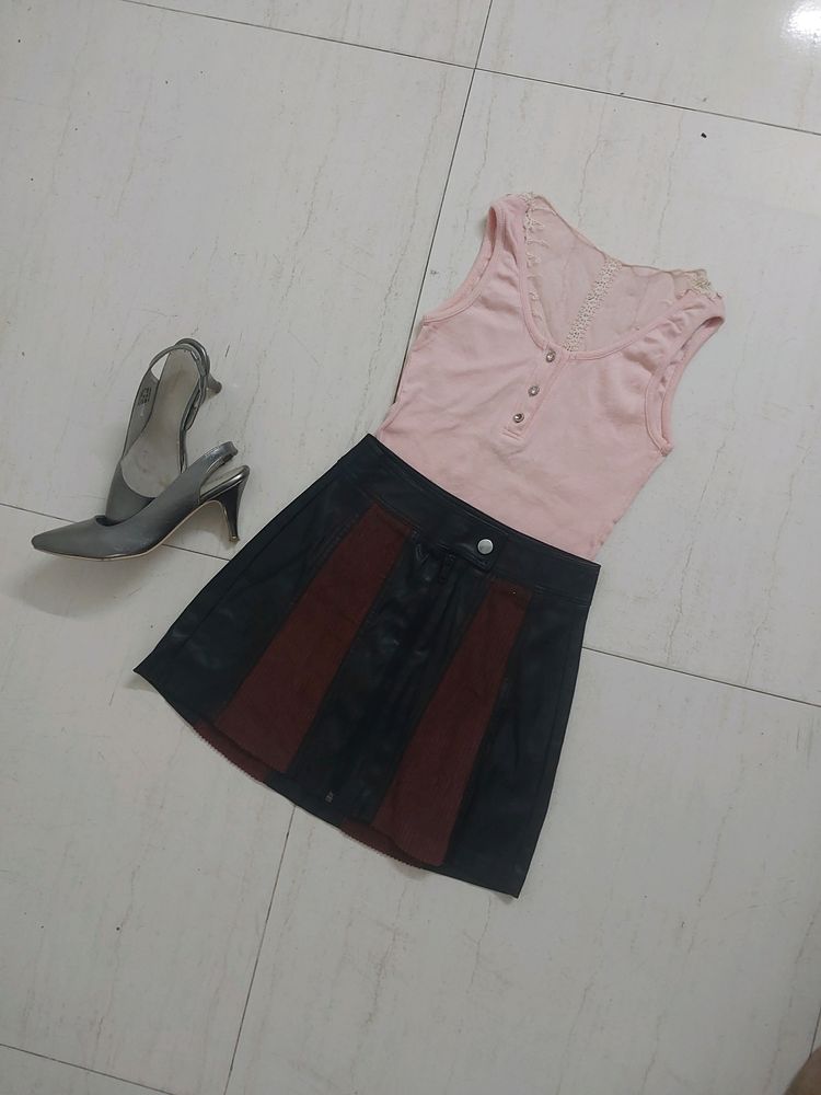 Combo Of Skirt And Top