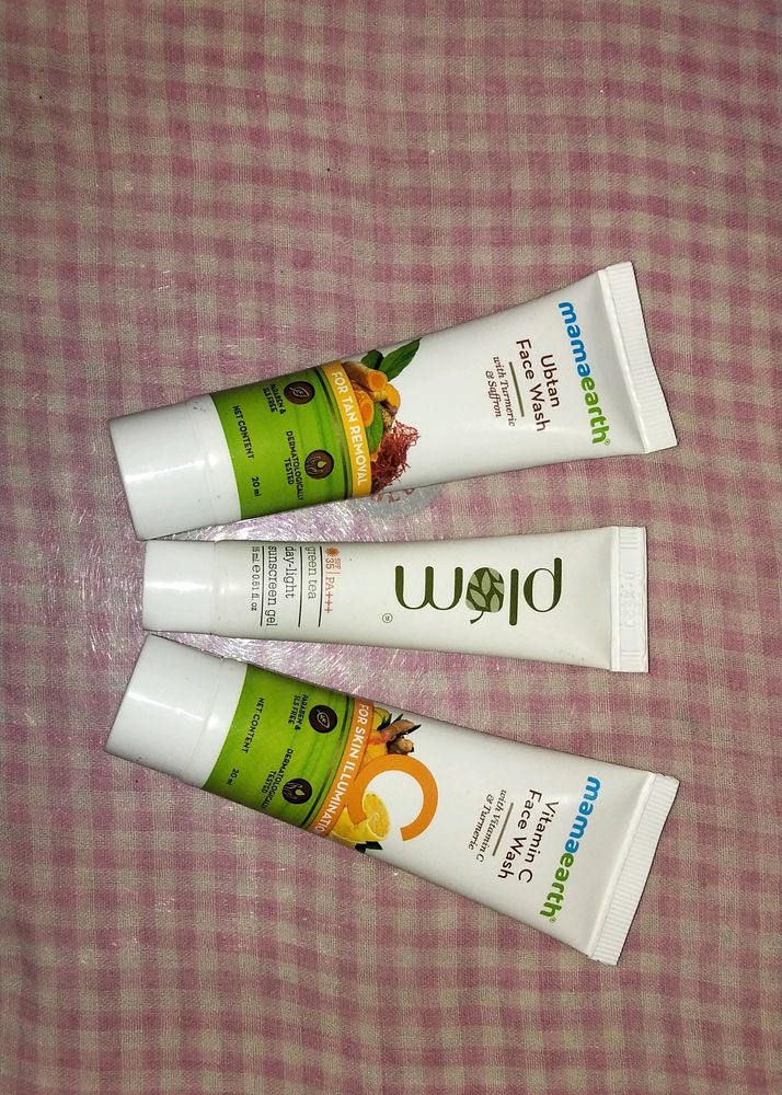 Mamaearth Vitamin C  & Utban Facewash