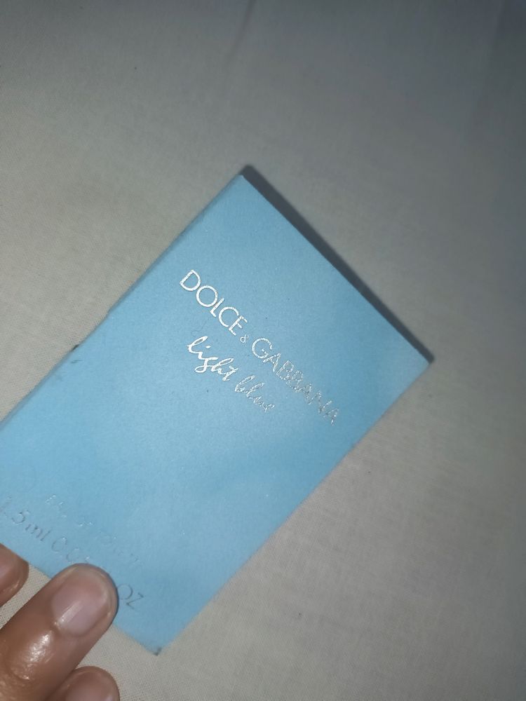 Dolce And Gabanna Light Blue Vial