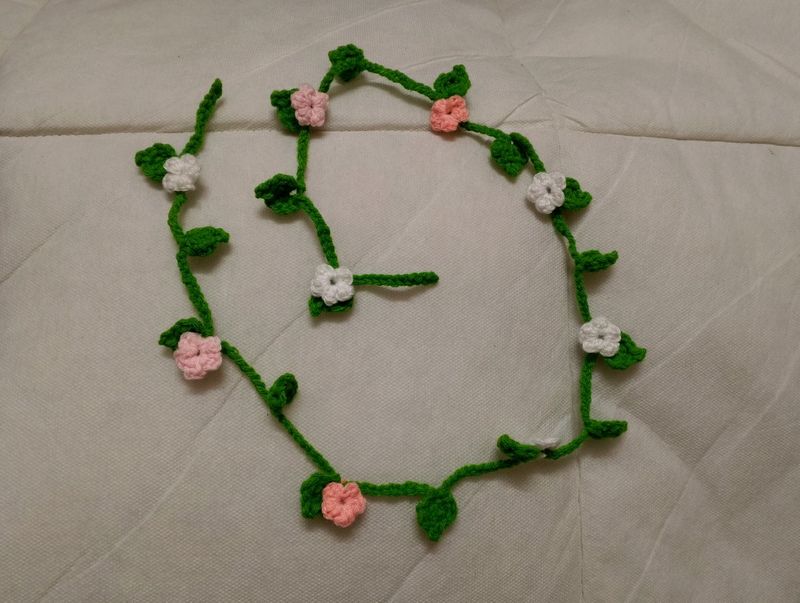 Crochet Floral Crown/ Headband