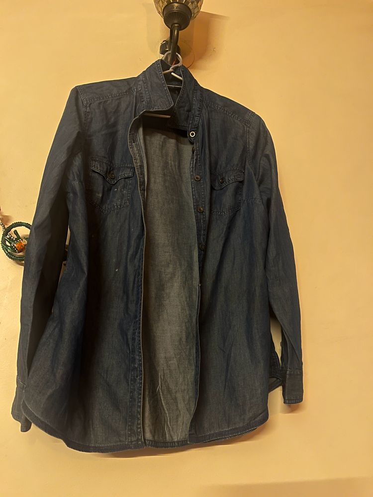 Dark Blue Denim Jacket