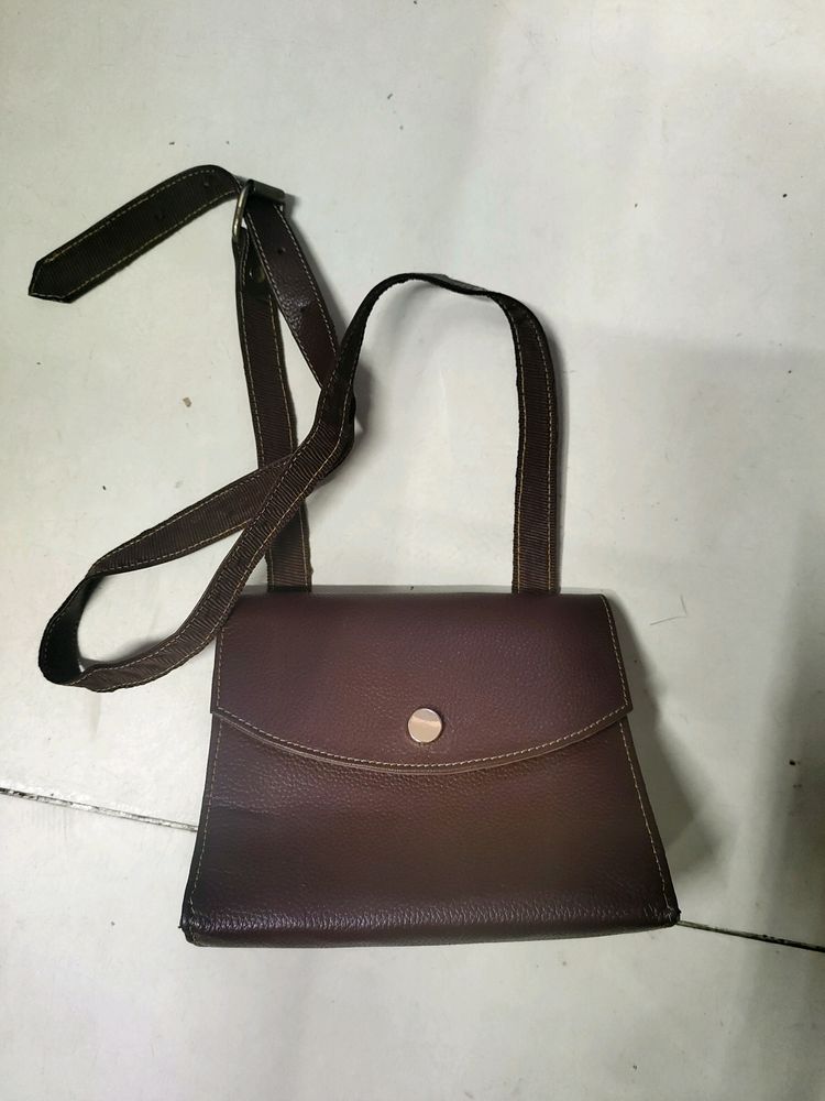 Leather Sling Bag