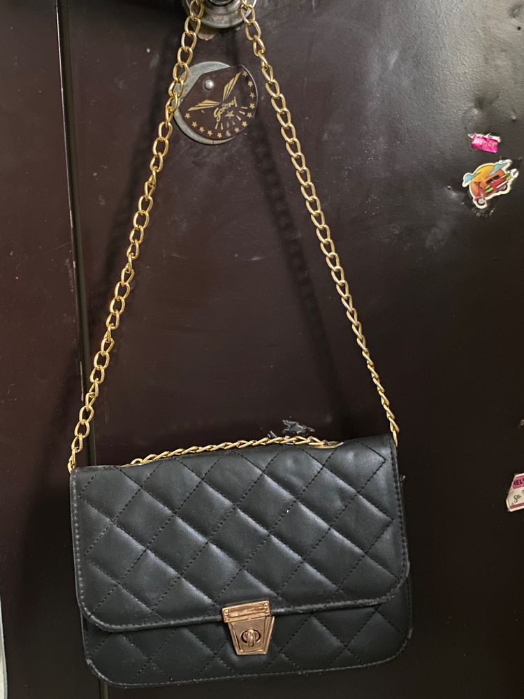 Black Sling Bag