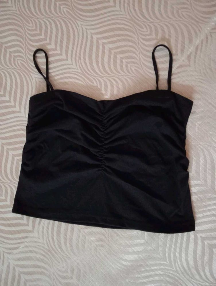 Black cami top