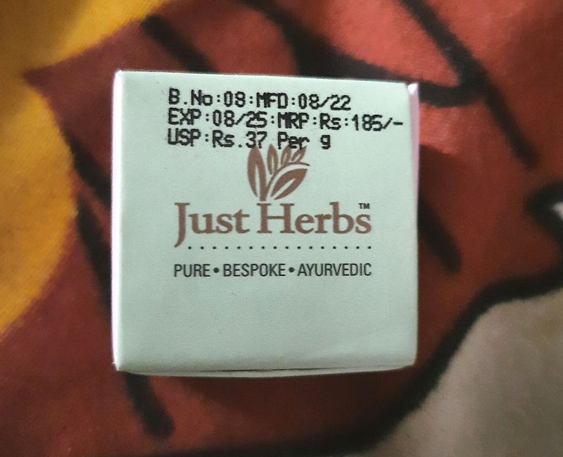 Just Herbs Rose Lip mask