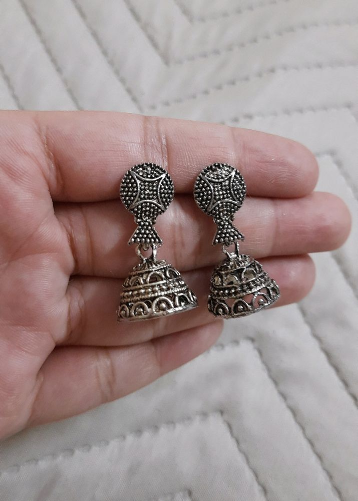 Oxidized Earrings