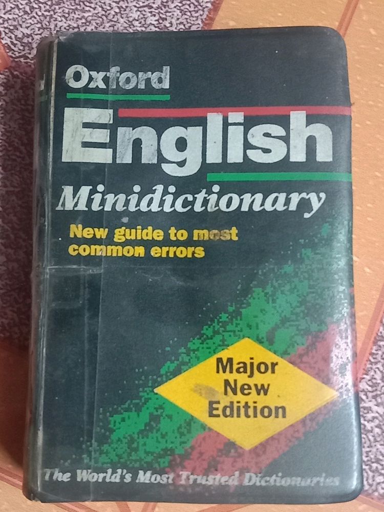 OXFORD DICTIONARY 📖 With Flaws