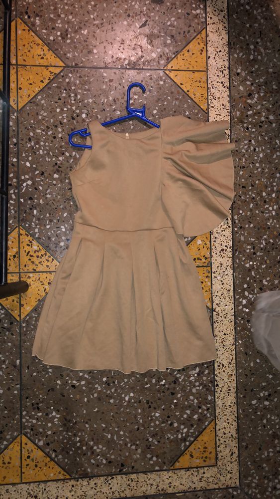 box pleated dress