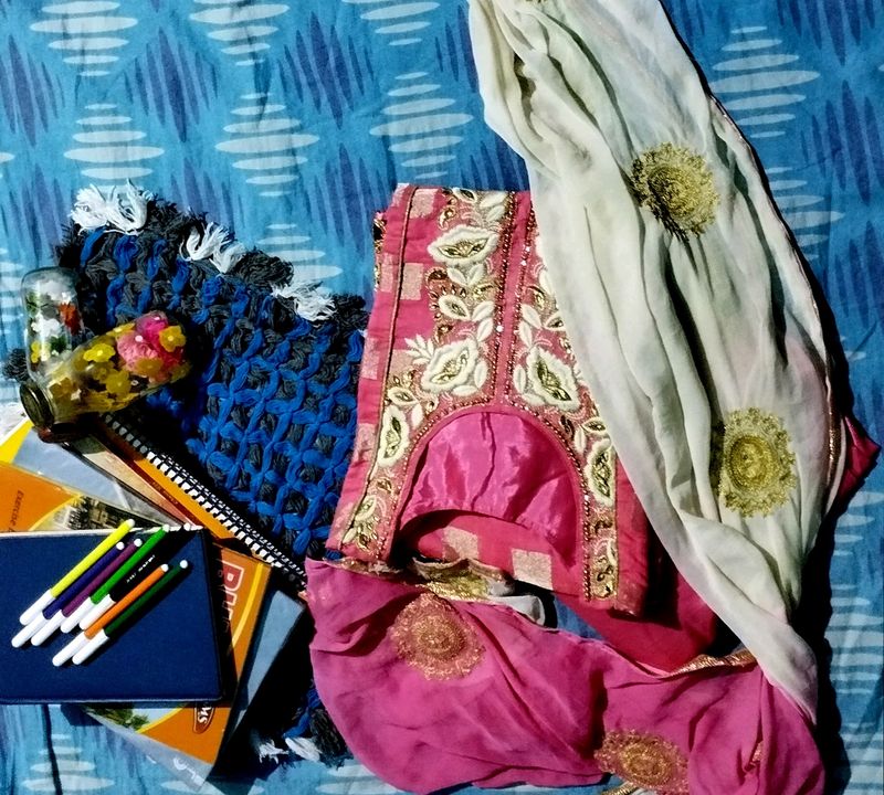 Patiyala Kurta Set With Duppatta