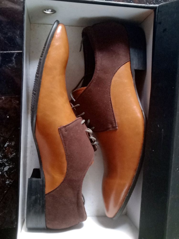 Brown Leather  Dress Shoes