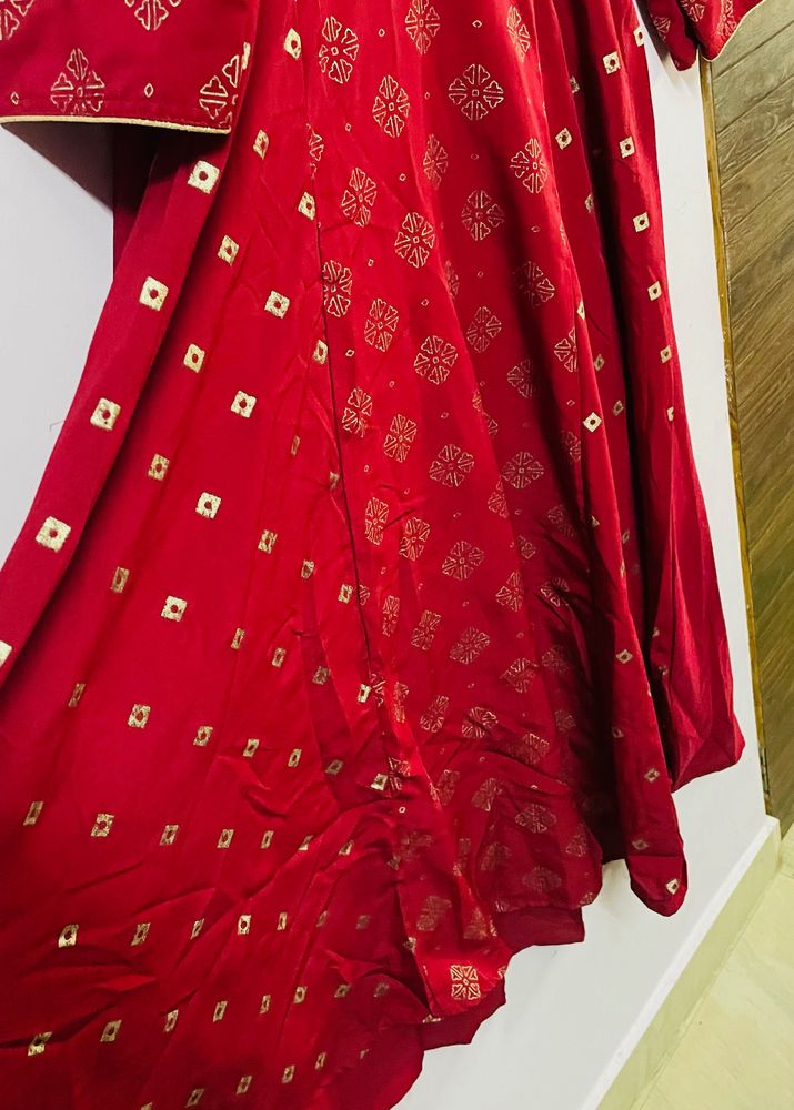 Anarkali Kurti With Dupatta