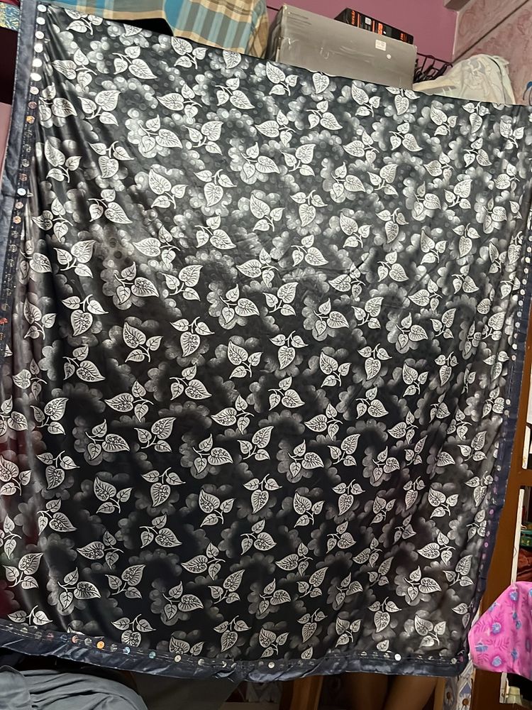 New Grey Saree For Sale