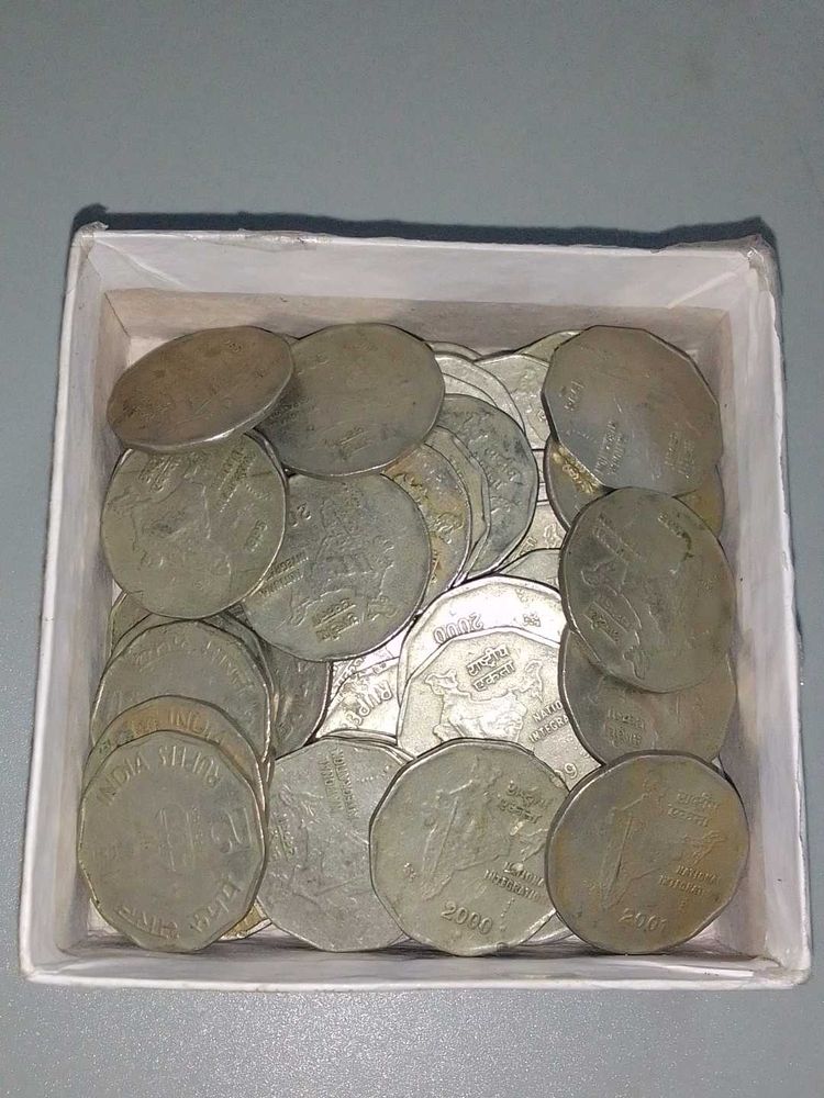 2 Rupees National Irrigation Old Coin Bundle