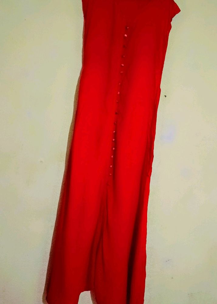 Red Dress Gown