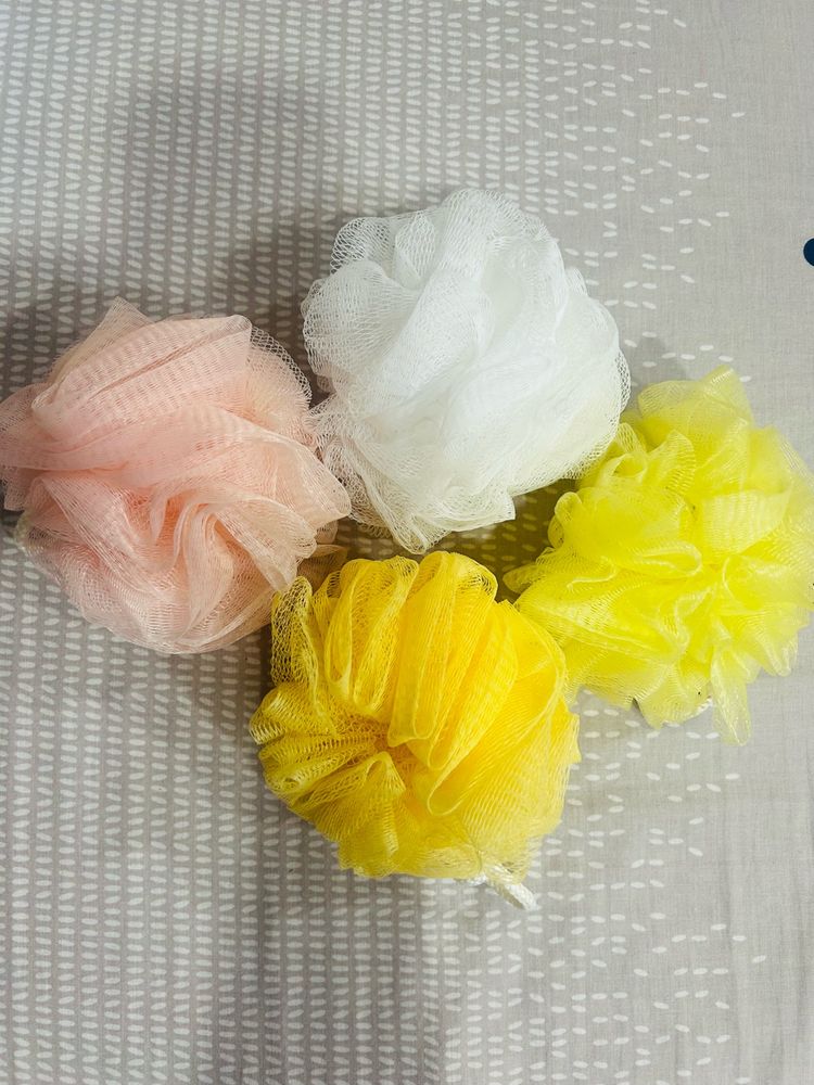 Bathing Loofahs Combo