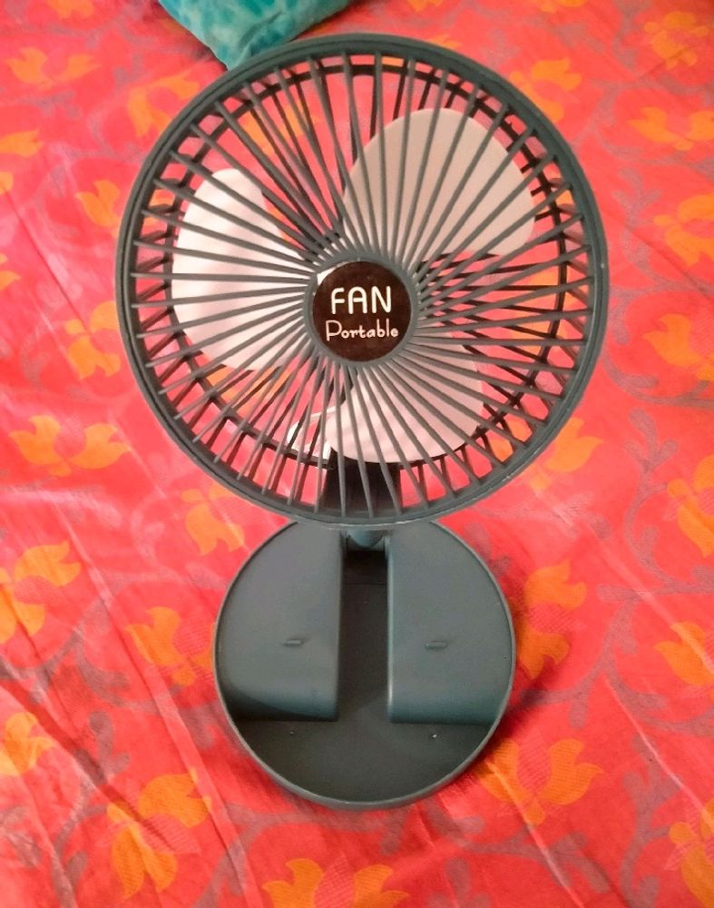 foldable telescopic fan