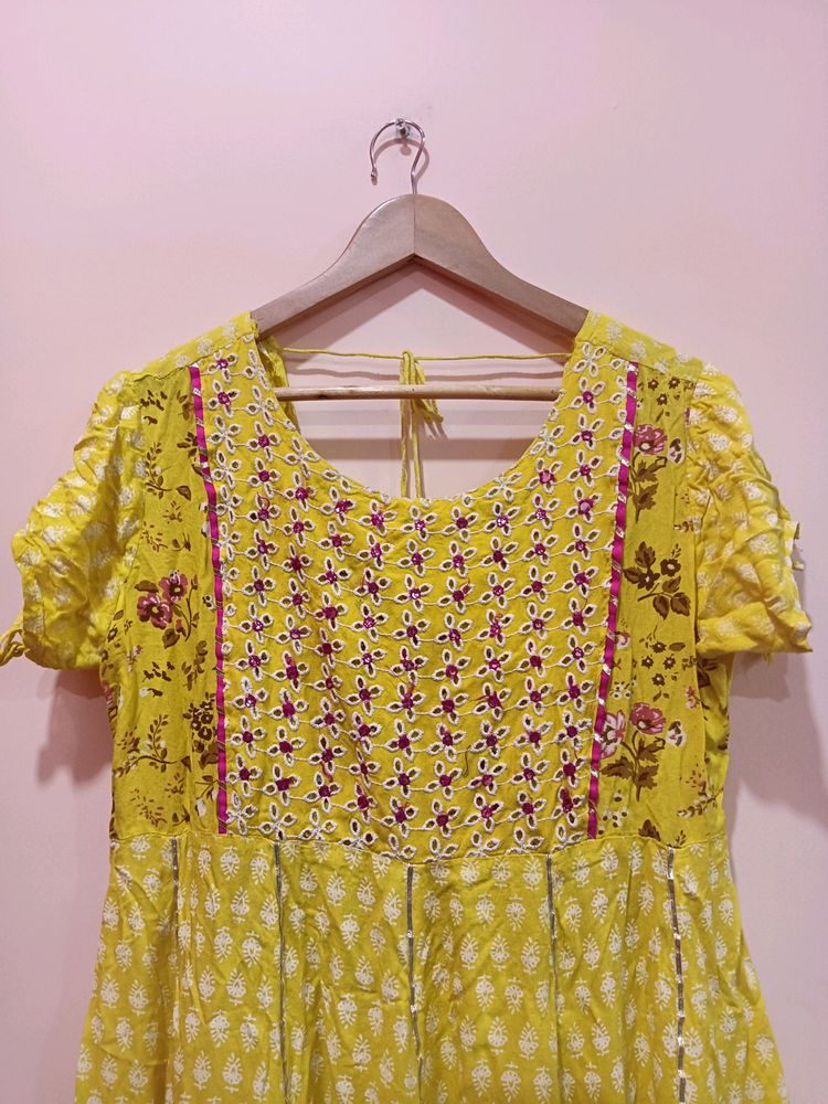 Kurti Yellow