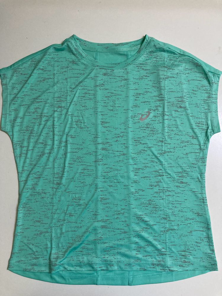 ASICSCrew-Neck T-shirt with Extended Sleeves