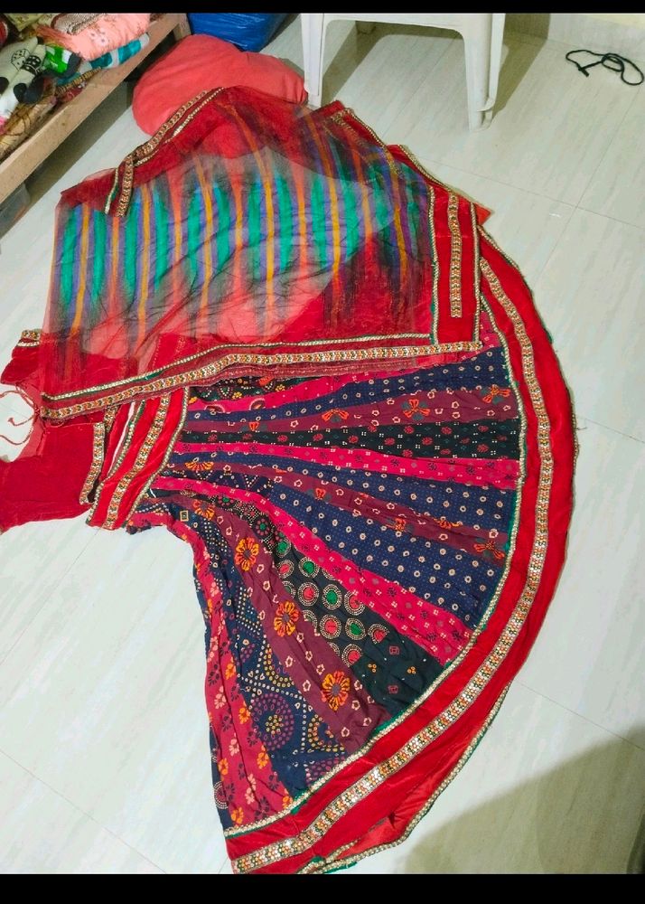 Navratri Cotton Lahenga Choli