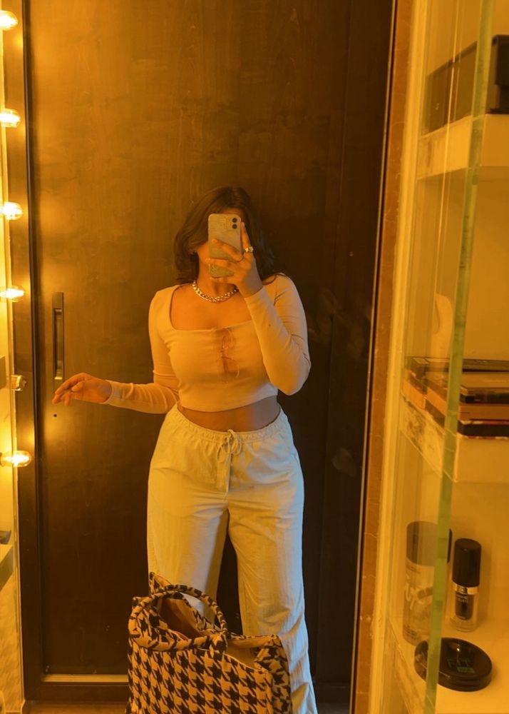 Beige Pants