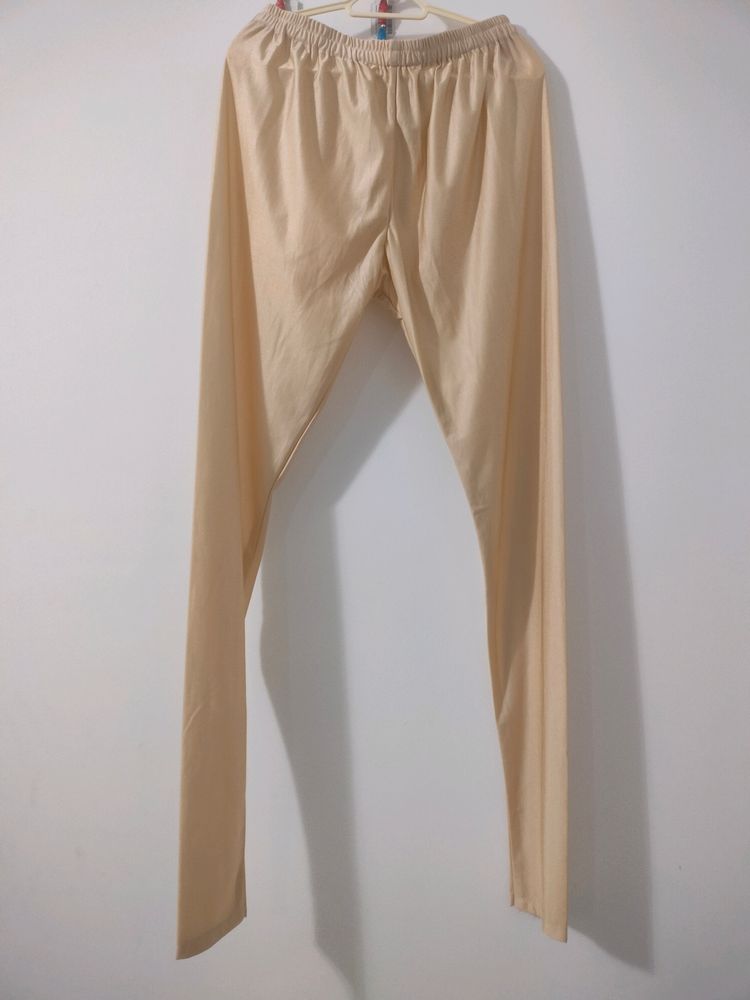 Price ⏬Cream color/light Golden Coloured Leggings