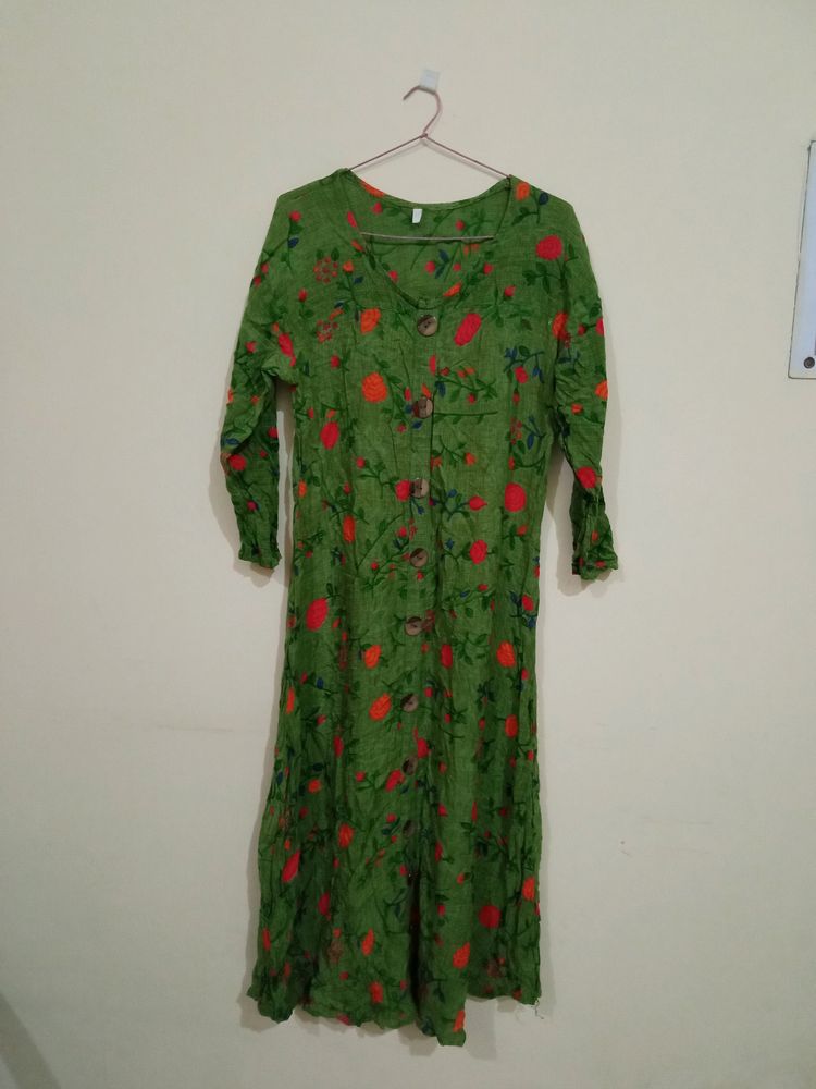 Floral Aline Kurti🌼