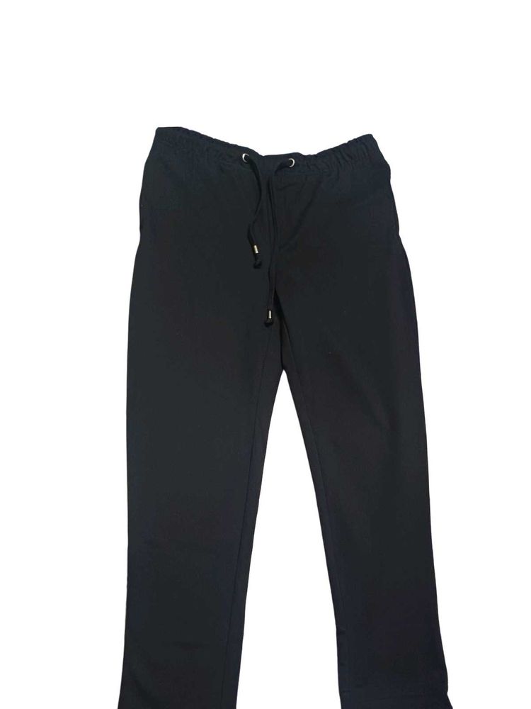 Black Unisex Trouser