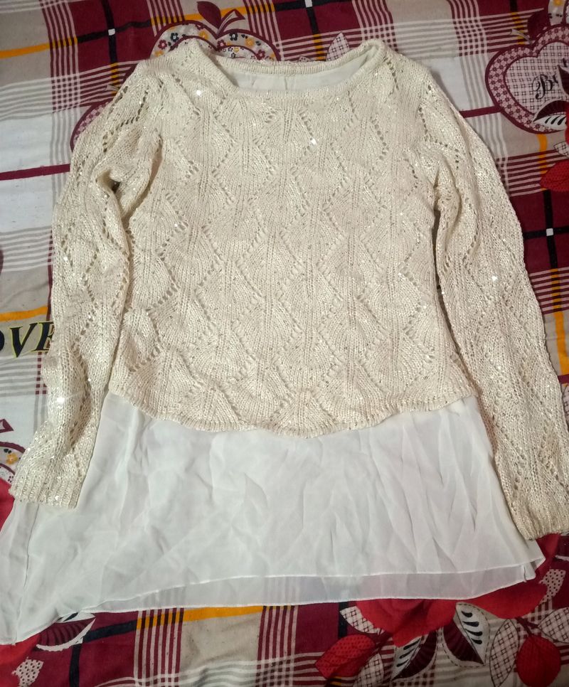 Cream - White Top For Parties