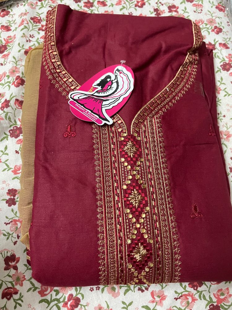 Unstitched salwar Kameez