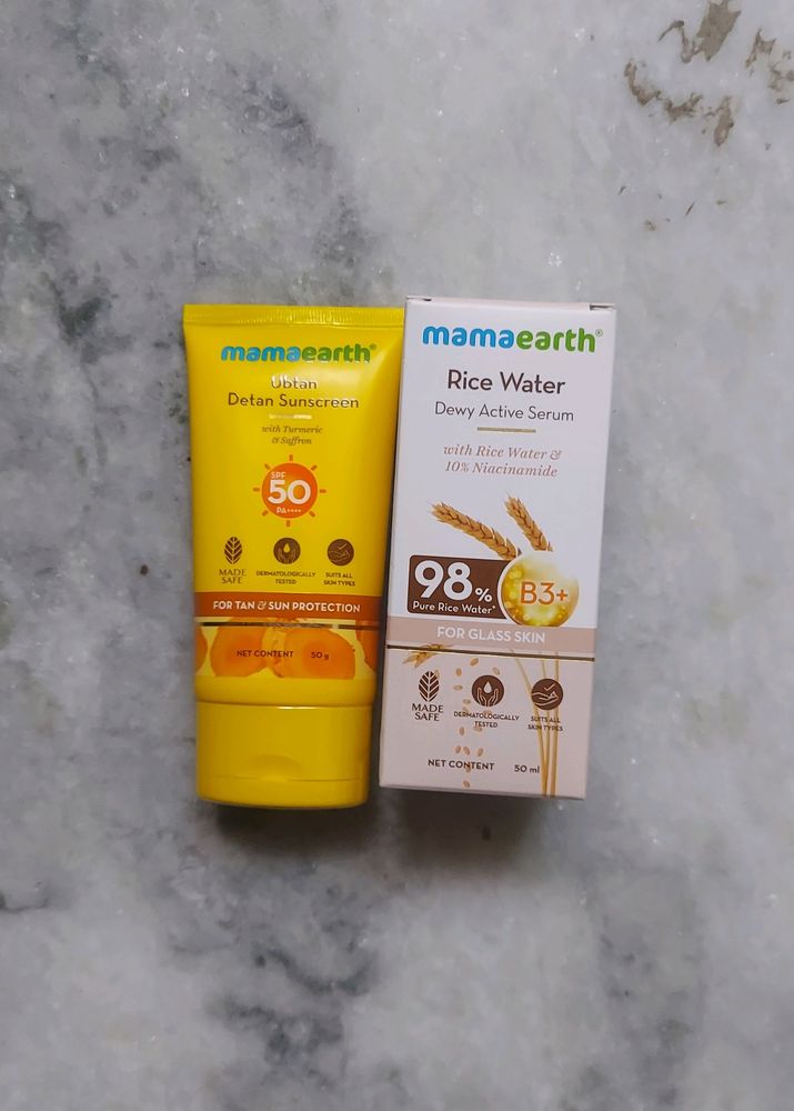 Mamaearth Skincare Combo