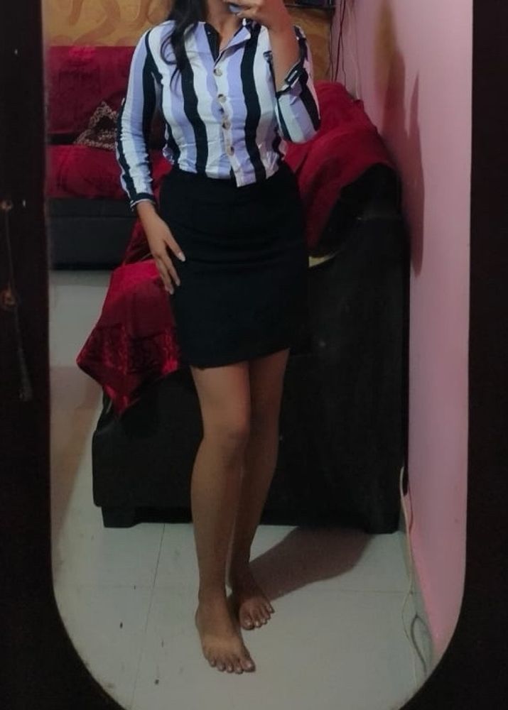 Shirt And Pencil Skirt