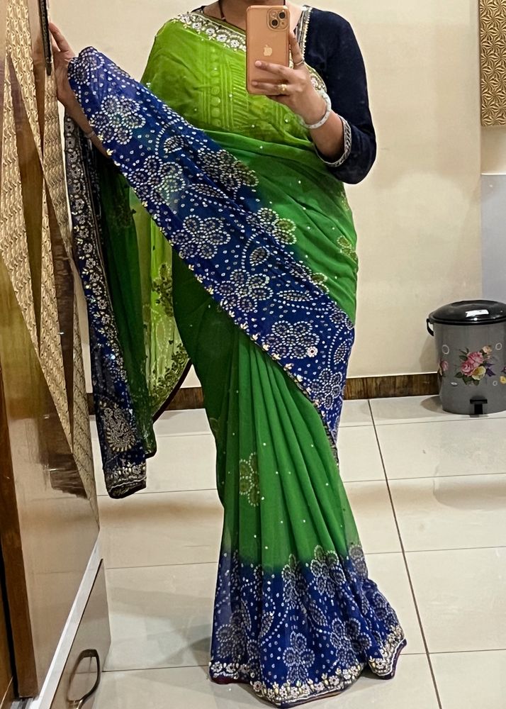 Embroidery Saree