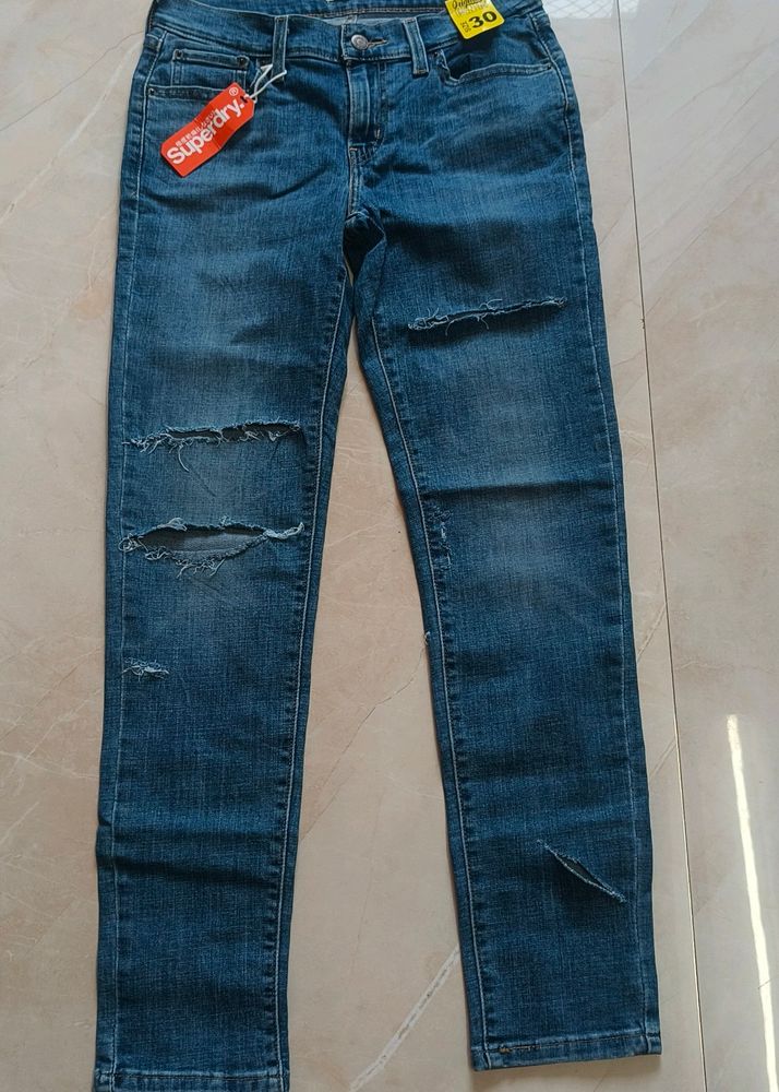 New With Tag Boyfriend Fit Jeans Women