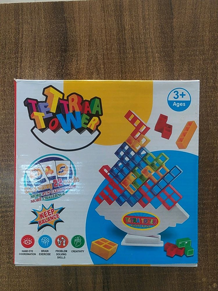 Tetra Tower Building Blocks Toy