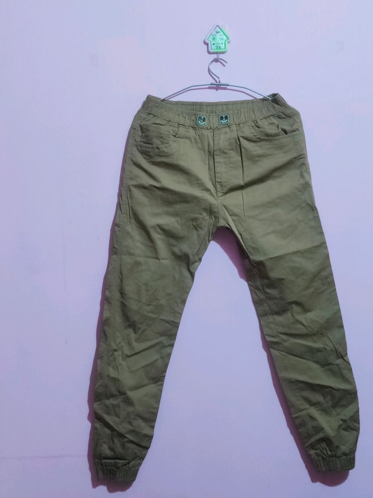 Unisex Brown Parachute Pants