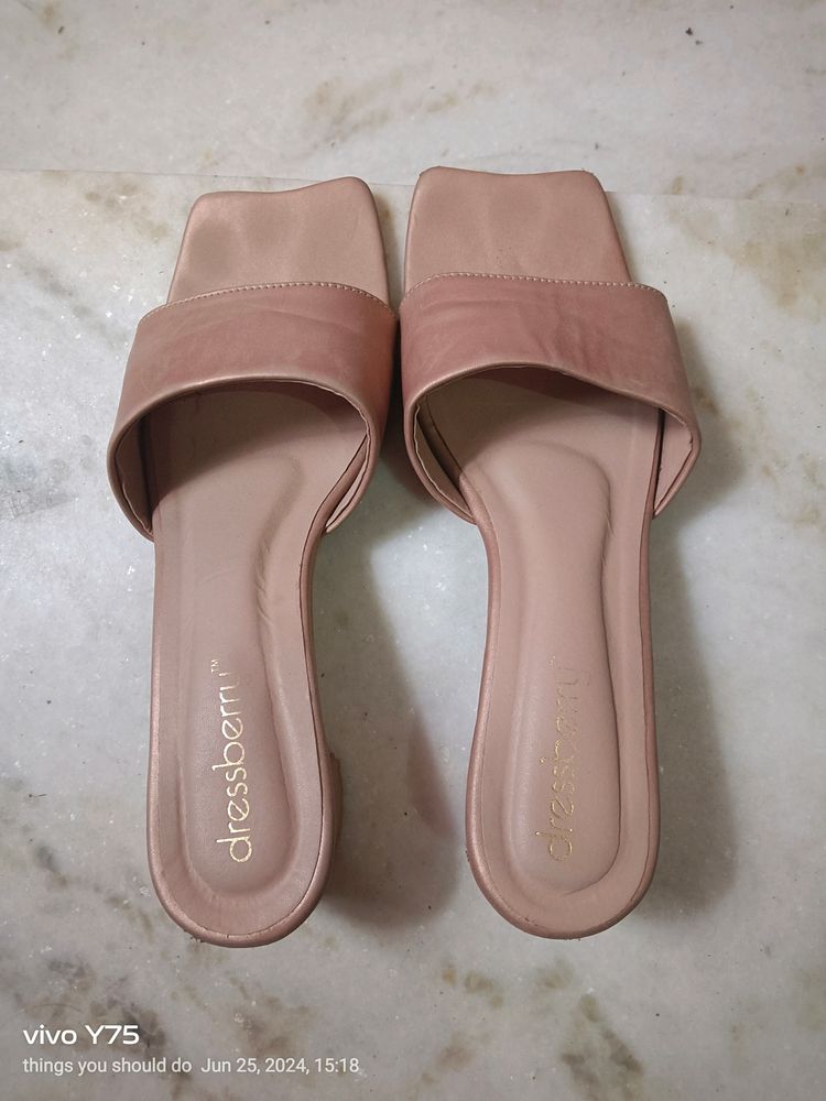 Very Elegant Nude Heels Of Dressberry Brand