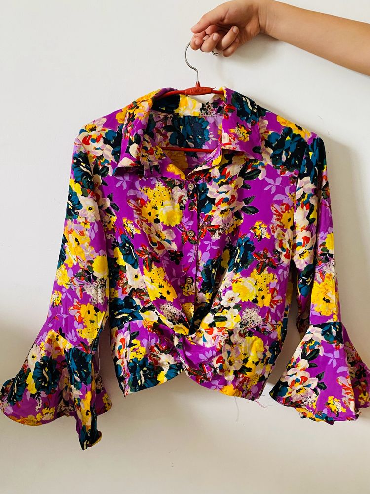 Multi Floral Shirt