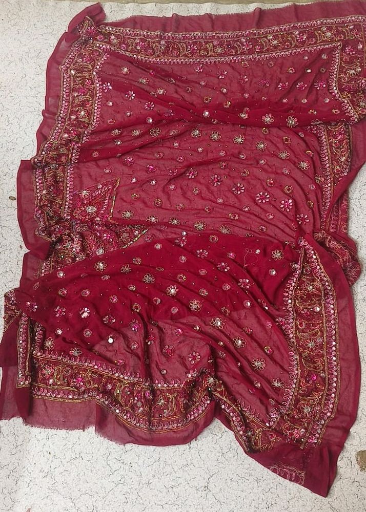 Haivey Dupatta Work