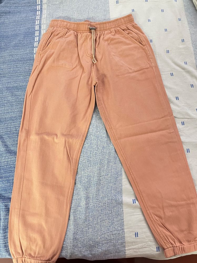 Sassafras Women Peach Coloured Joggers