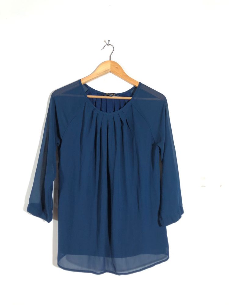 Navy Blue Casual Top (Women’s)