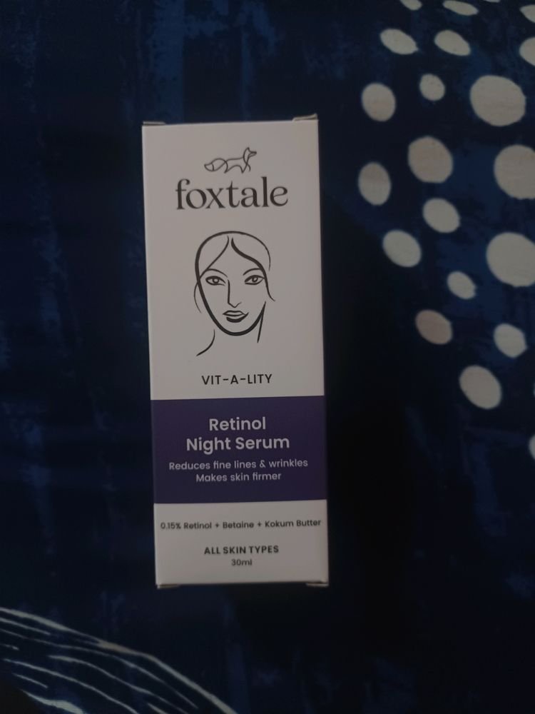 Foxtale Retinol Night Serum