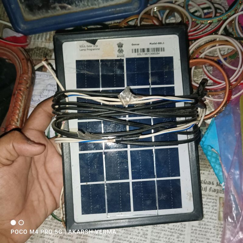 Solar Panel 6w 6-9v