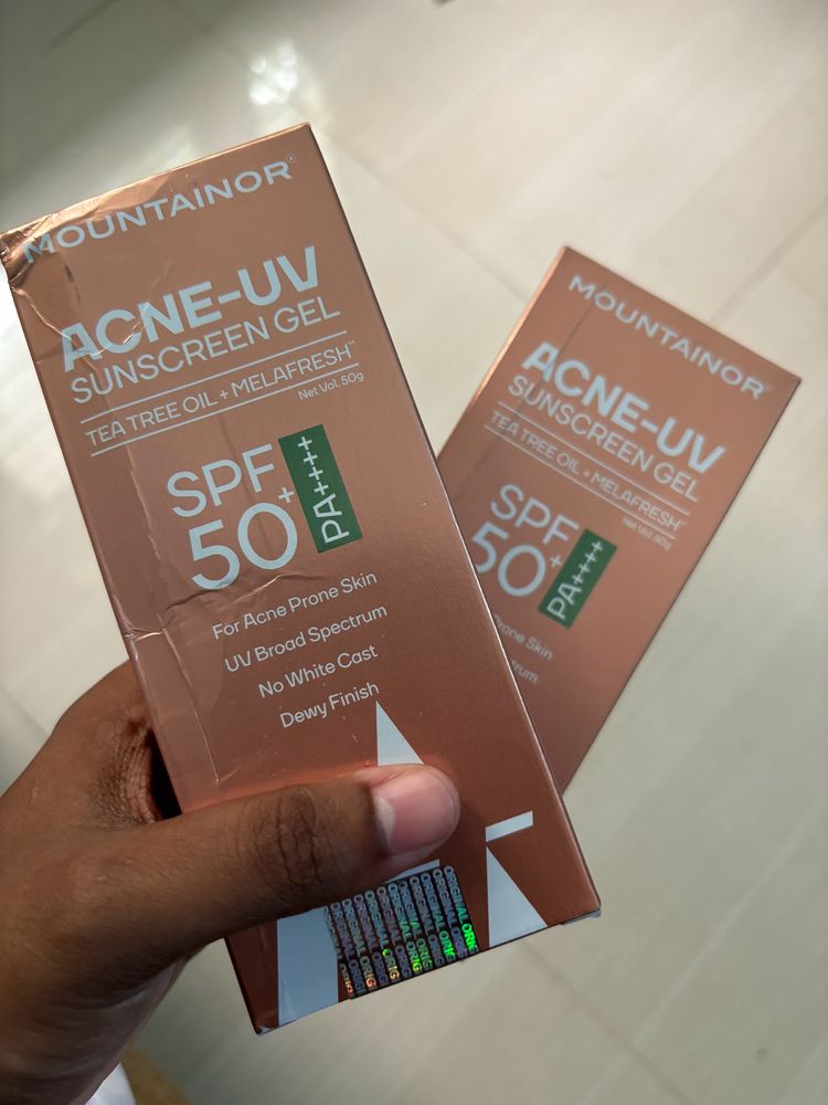 Two Sealed Sunscreen Half Price