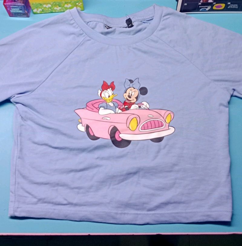 BONKERS CORNER DISNEY CROP TOP