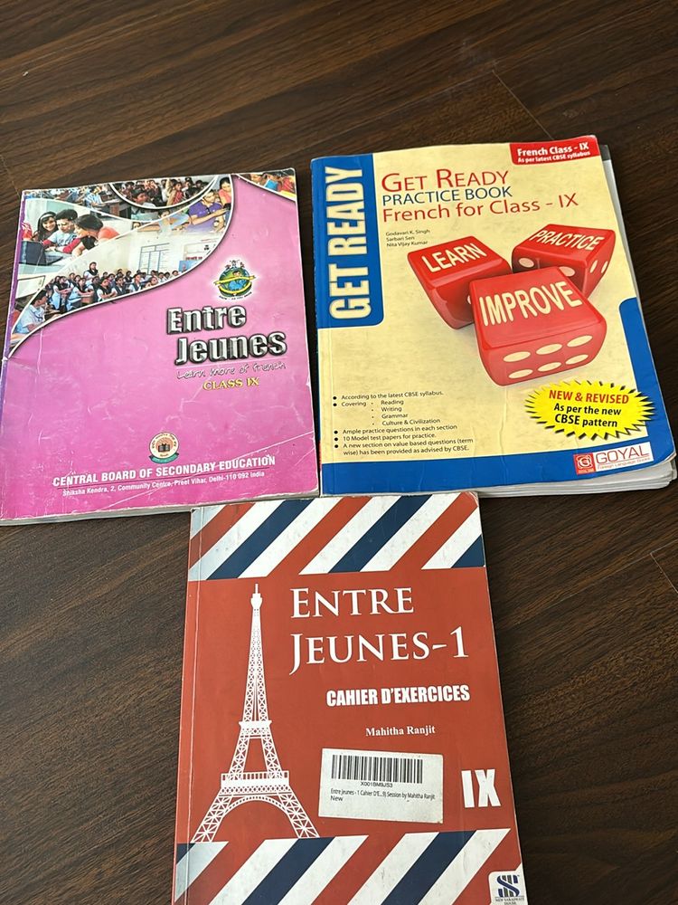 Class 9 CBSE French Books