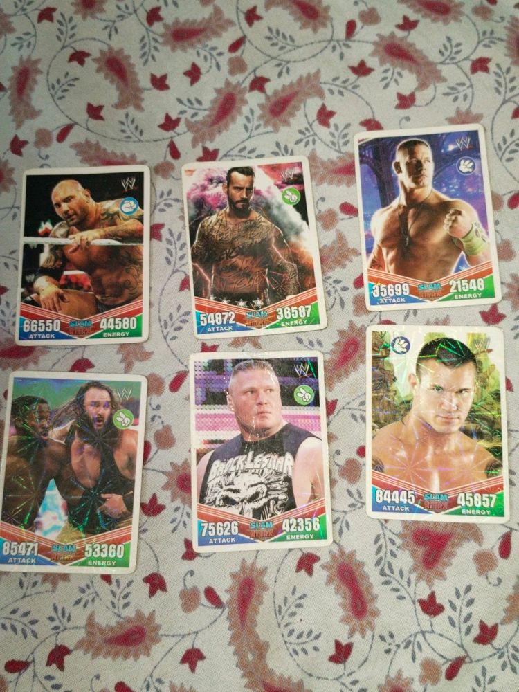 WWE Card Collection Original Slam Attack To6 Rare