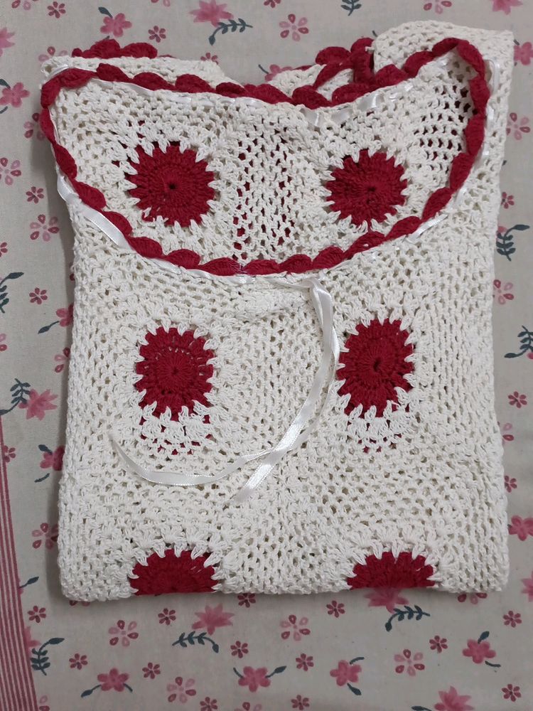 Crochet White Top