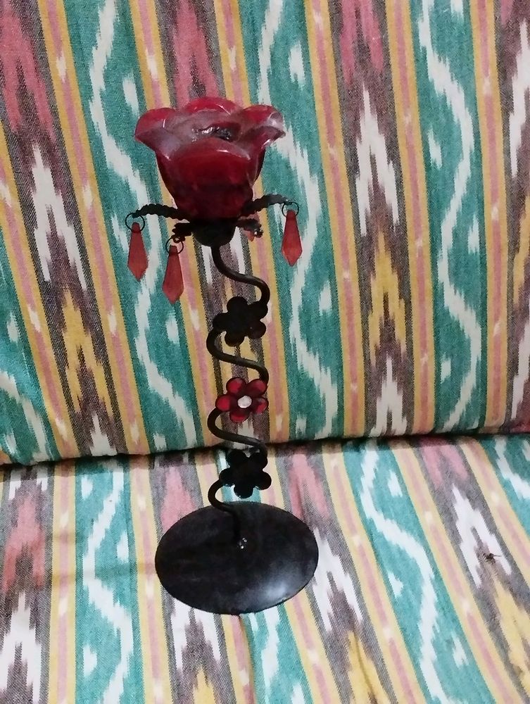 Rotten Iron Candle Stand