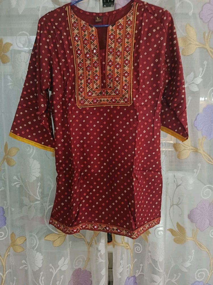 Short Kurta Like Top