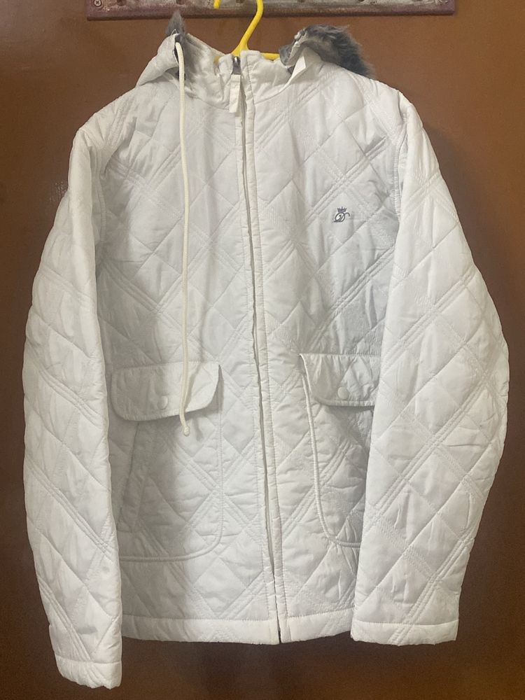 Duke Women White Jacket